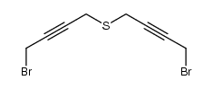 1,9-Dibrom-5-thia-2,7-nonadiin结构式