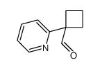 1-Pyridin-2-yl-cyclobutanecarbaldehyde Structure