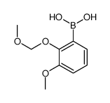3-甲氧基-2-(甲氧基甲氧基)苯硼酸结构式