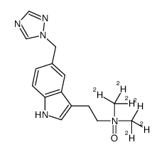 利扎曲普坦N10-氧化物-d6结构式
