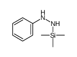1-phenyl-2-trimethylsilylhydrazine结构式