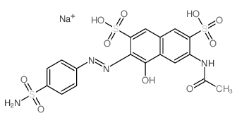 2,4-二胺-4'-磺醯偶氮苯结构式