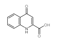 1,4-Dihydro-4-oxoquinoline-2-carboxylic acid Structure