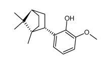 exo-2-methoxy-6-(1,7,7-trimethylbicyclo[2.2.1]hept-2-yl)phenol Structure