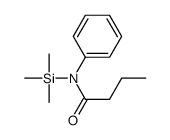 N-phenyl-N-trimethylsilylbutanamide结构式