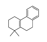1,2,3,4,9,10-hexahydro-1,1-dimethylphenanthrene结构式