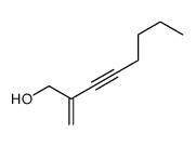 2-methylideneoct-3-yn-1-ol Structure