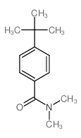 Benzamide,4-(1,1-dimethylethyl)-N,N-dimethyl- Structure