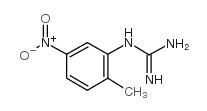 2-甲基-5-硝基苯基胍结构式