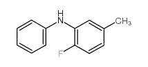 2-氟-5-甲基二苯胺结构式