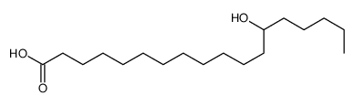 13-hydroxyoctadecanoic acid Structure