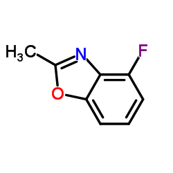 4-氟-2-甲基苯并[d]恶唑结构式