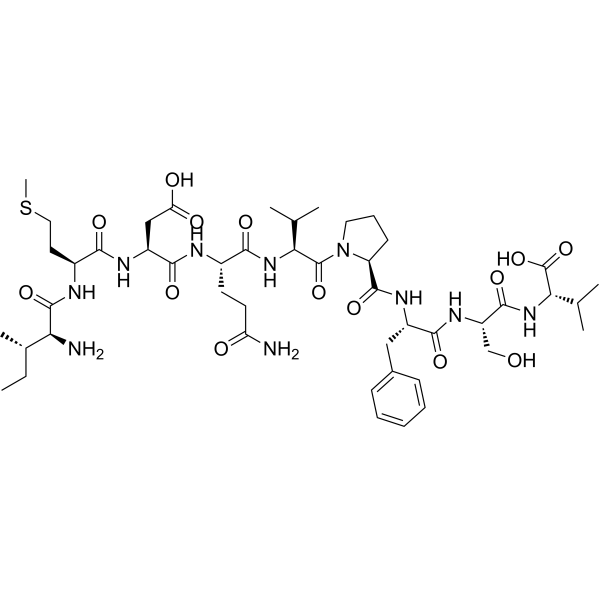 (Met186)-Melanocyte Protein PMEL 17 (185-193) (human, bovine, mouse) trifluoroacetate salt Structure