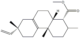 Methyl 8,15-isopimaradienoate structure