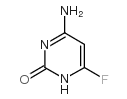 2(1H)-Pyrimidinone,4-amino-6-fluoro- structure