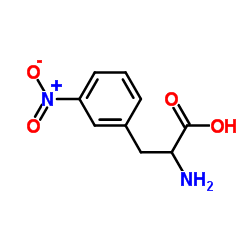 DL-3-硝基苯丙氨酸结构式