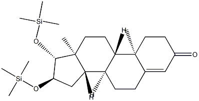 16α,17β-Bis(trimethylsiloxy)androst-4-en-3-one Structure