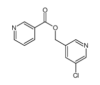 (5-chloropyridin-3-yl)methyl pyridine-3-carboxylate Structure