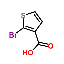 2-溴-3-噻吩甲酸结构式
