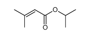 isopropyl 3,3-dimethyl-acrylate Structure