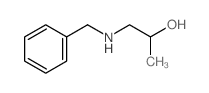 1-苄氨基-2-丙醇结构式