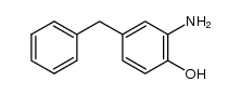 2-amino-4-benzyl-phenol Structure