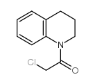 2-氯-1-(3,4-二氢-2H-喹啉-1-基)-乙酮结构式