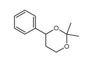 1,3-Dioxane,2,2-dimethyl-4-phenyl-(9CI)结构式