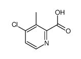 4-氯-3-甲基甲酸吡啶结构式