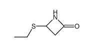 4-ethylthio-2-oxo-1-azetidine Structure