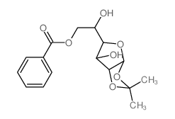 [2-hydroxy-2-(4-hydroxy-7,7-dimethyl-2,6,8-trioxabicyclo[3.3.0]oct-3-yl)ethyl] benzoate结构式