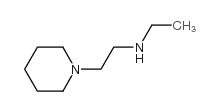 N-乙基-2-(1-哌啶基)乙胺结构式