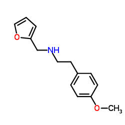 N-(2-FURYLMETHYL)-N-[2-(4-METHOXYPHENYL)ETHYL]AMINE Structure