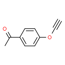 Ethanone, 1-[4-(ethynyloxy)phenyl]- (9CI) Structure