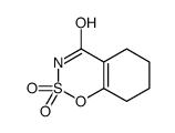2,2-dioxo-5,6,7,8-tetrahydro-1,2λ6,3-benzoxathiazin-4-one Structure