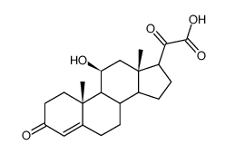 Corticosterone 21-Carboxylic Acid Structure