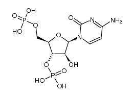 1-β-D-arabinofuranosylcytosine 3',5'-diphosphate结构式