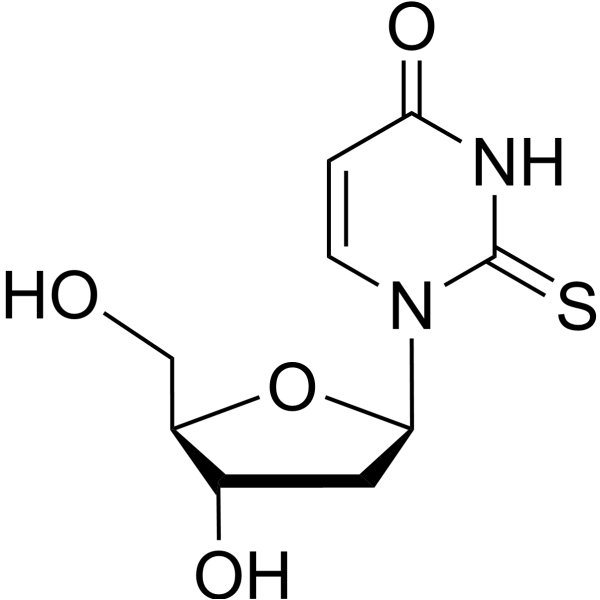 2-硫代2'-脱氧尿苷结构式