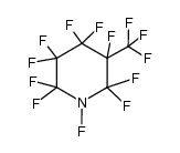 perfluoro-(N-fluoro-3-methyl-piperidine) Structure