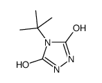 4-tert-butyl-1,2,4-triazolidine-3,5-dione Structure