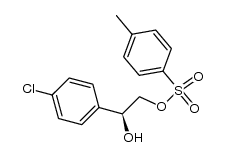 (S)-(+)-1-(4-Chlorophenyl)-2-(p-tolylsulfonyloxy)ethanol结构式