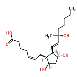 15(R)-15-methyl Prostaglandin F2α结构式