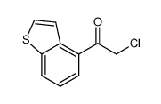1-(benzo[b]thiophen-4-yl)-2-chloroethan-1-one结构式