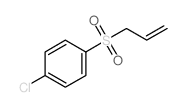 Benzene,1-chloro-4-(2-propen-1-ylsulfonyl)-结构式