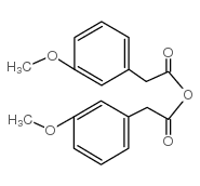 4-甲氧基苯乙酸酐结构式