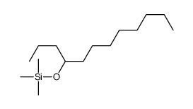 4-Trimethylsilyloxydodecane结构式