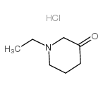 1-乙基哌啶-3-酮盐酸盐结构式