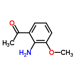 1-(2-氨基-3-甲氧基-苯基)-乙酮结构式