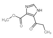 methyl 4-propanoyl-1H-imidazole-5-carboxylate Structure