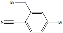 4-溴-2-(溴甲基)苄腈结构式